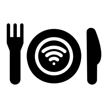 free wifi Solid icon