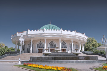 Amir Timur museum in Tashkent, the capital of the Republic of Uzbekistan