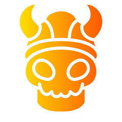skull Gradient icon