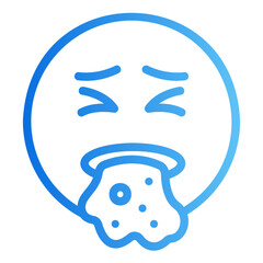 nausea gradient icon