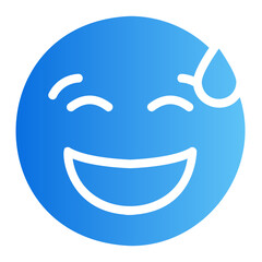 sweat gradient icon