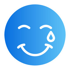tear gradient icon