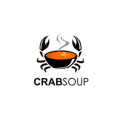 crab soup logo design inspiration