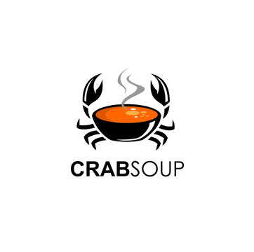 crab soup logo design inspiration