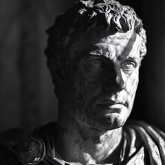 Ancient Roman Bust Statue