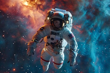 Astronaut in Space Suit