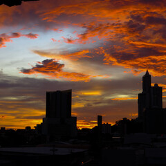 sunset in the city © Daphne