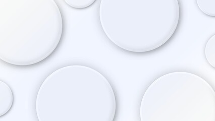 white circle with white background