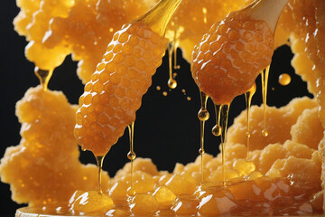 Honeycomb background