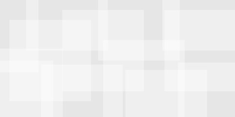 White and grey geometric minimal and square shape banner design. Abstract geometric minimal futuristic element concept. Design for brochure, banner, wallpaper, cover, flyer.