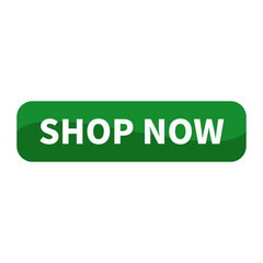 Shop Now Button In Green Rectangle Shape For Sale Advertisement Business Marketing Social Media Information
