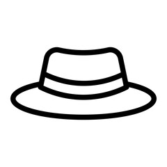 Fashion icon. hat icon