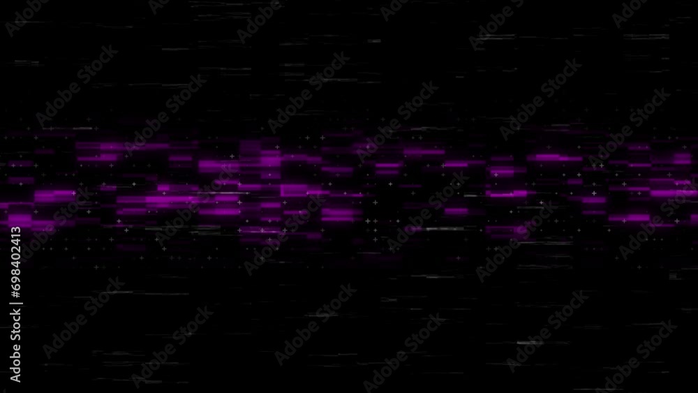 Aufkleber no signal old vintage tv. static color noise. glitch error video damage. bad interference. broken an