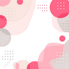 minimalist style pink background