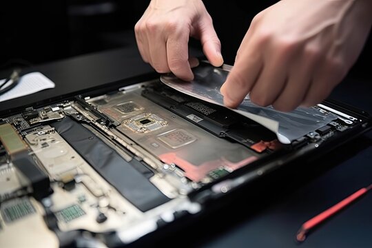 repairing gaming laptop removing inner parts gaming laptop screen black