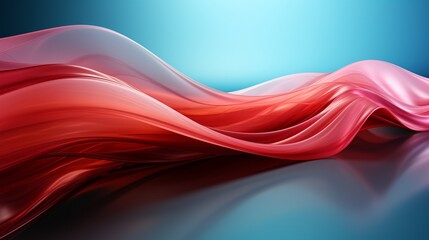 Revolutionize Your Screen: Dynamic Red & White Waves in 64K Brilliance &ndash; Unleash the Future with Top-Tier Wallpaper!, Generative AI