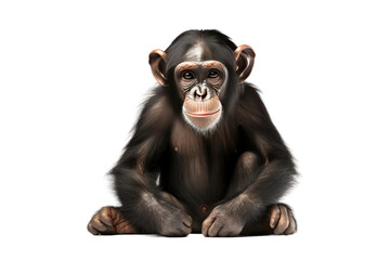 Primate Chimpanzee Design Isolated on Transparent Background