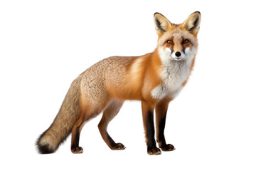 Majestic Red Fox Design Isolated on Transparent Background