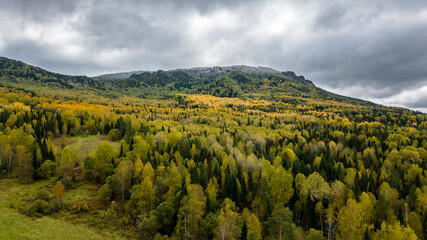 landscape in the mountains