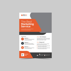 Corporate business flyer design