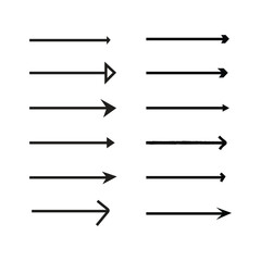 Set arrow icon. Arrow vector collection. Arrow. Cursor. Modern simple arrows. Vector illustration.