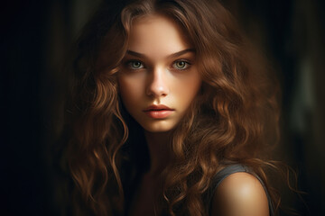 Fototapeta premium Young and beautiful woman