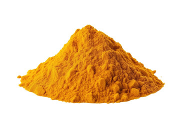 Curry Powder Isolated On Transparent Background