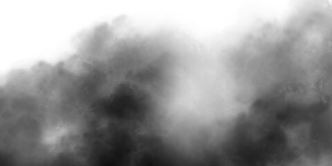 Mystic Smog. Beautiful Swirls of Gray Smoke Dancing on a see-through Surface. Wide-angle Ephemeral Atmosphere for Artistic Creations.