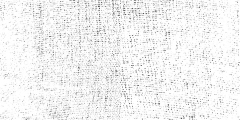 Distressed overlay texture of weaving fabric, cloth knitted. Grunge black and white abstract monochrome background. - obrazy, fototapety, plakaty