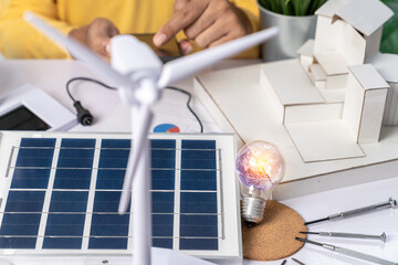 Experimenting with using solar energy to power a light bulb at home