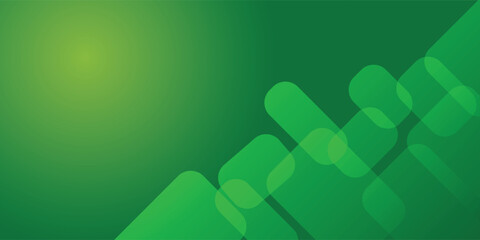 abstract modern green geometric layer banner background. EPS 10 - obrazy, fototapety, plakaty