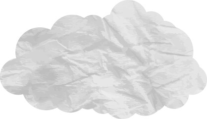 cloud paper art