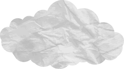 cloud paper art