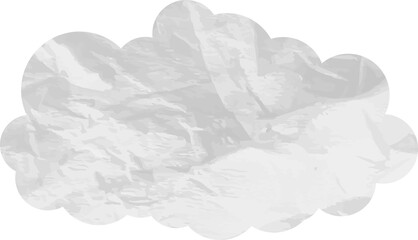 cloud paper art