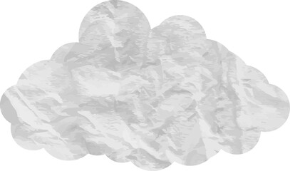 cloud paper art