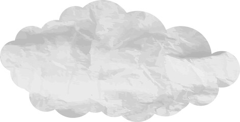 cloud paper art