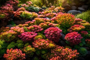 spring in the garden generated by AI technology