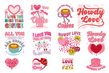 Valentine's Day Retro Design Bundle