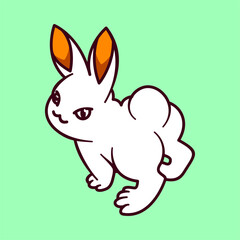 Rabbit full body