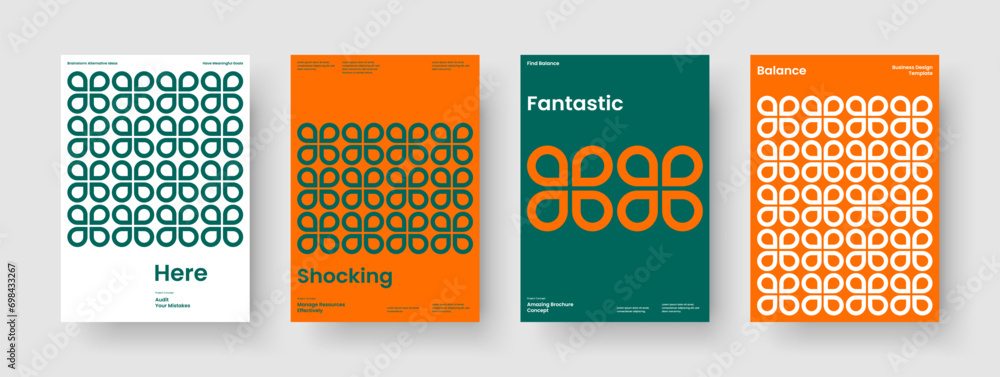 Canvas Prints modern business presentation layout. abstract banner design. geometric background template. report. 