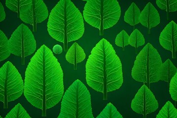 green leaf background