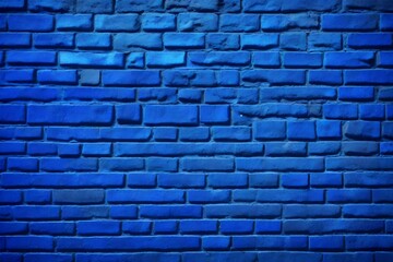 blue brick wall background