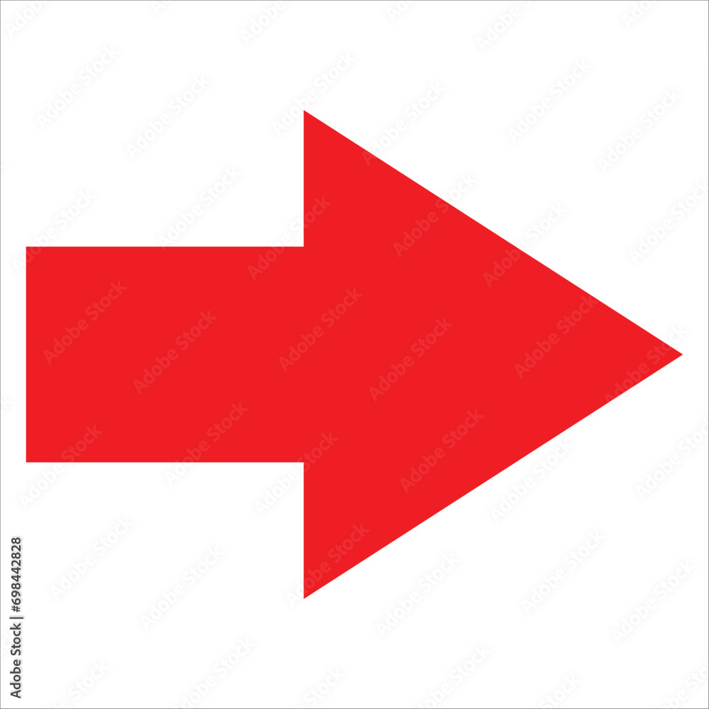 Poster red arrow icons. arrow icon. arrow vector collection. arrow. cursor. modern simple arrows. vector il