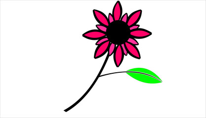 an icon depicting a flower