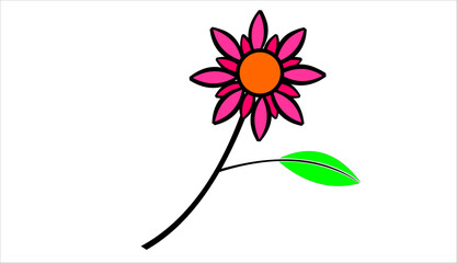 an icon depicting a flower