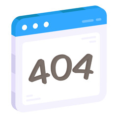         A creative design vector of error 404 

