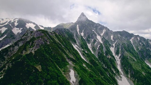 【槍ヶ岳】東鎌尾根ドローン映像集②　日本の山　長野県