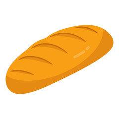 Trendy design icon of baguette 

