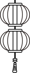 Chinese Line Decoration