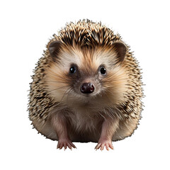  Hedgehog on transparent background